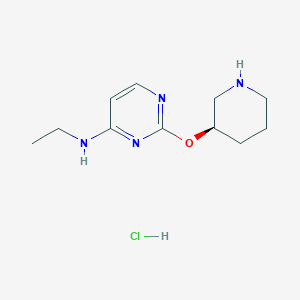 (R)-N-Ethyl-2-(piperidin-3-yloxy)pyrimidin-4-amine hydrochloride