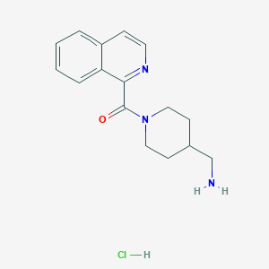 (4-(Aminomethyl)piperidin-1-yl)(isoquinolin-1-yl)methanone hydrochloride