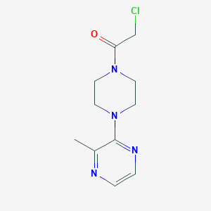 2-Chloro-1-(4-(3-methylpyrazin-2-yl)piperazin-1-yl)ethanone