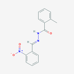 2-methyl-N'-(2-nitrobenzylidene)benzohydrazide