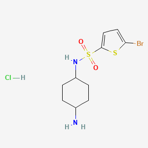 N-(4-aminocyclohexyl)-5-bromothiophene-2-sulfonamide hydrochloride