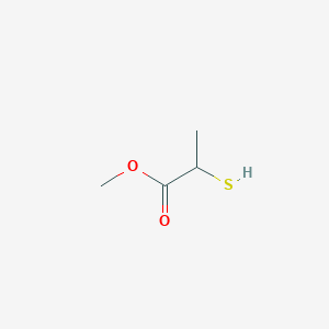 molecular formula C4H8O2S B032392 2-巯基丙酸甲酯 CAS No. 53907-46-3