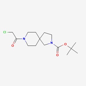 tert-Butyl 8-(2-chloroacetyl)-2,8-diazaspiro[4.5]decane-2-carboxylate