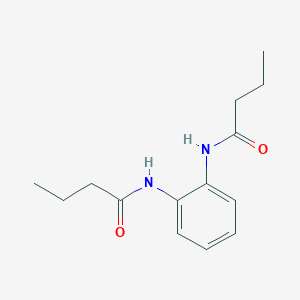molecular formula C14H20N2O2 B323961 N,N'-1,2-phenylenedibutanamide 
