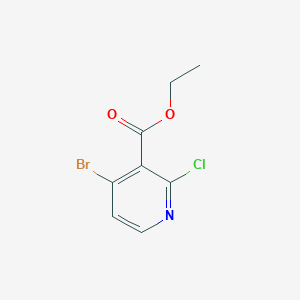 B3239790 Ethyl 4-bromo-2-chloronicotinate CAS No. 1421621-12-6