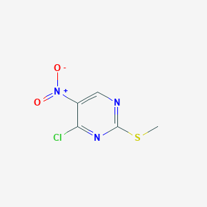 4-Chloro-2-(methylthio)-5-nitropyrimidine