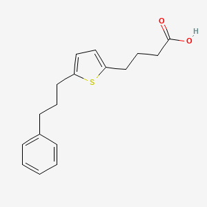 4-(5-(3-Phenylpropyl)thiophen-2-yl)butanoic acid