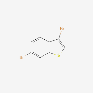 molecular formula C8H4Br2S B3240001 3,6-二溴苯并[B]噻吩 CAS No. 1426082-37-2