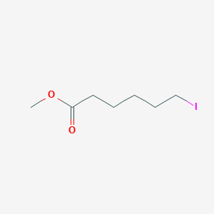 molecular formula C7H13IO2 B3240056 5-Methoxycarbonyl-1-pentyl iodide CAS No. 14273-91-7