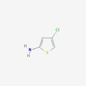 molecular formula C4H4ClNS B3240077 4-Chlorothiophen-2-amine CAS No. 1427372-77-7