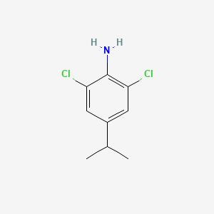 molecular formula C9H11Cl2N B3240117 2,6-Dichloro-4-isopropylaniline CAS No. 1428234-45-0