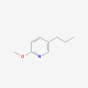 molecular formula C9H13NO B3240131 2-Methoxy-5-propylpyridine CAS No. 1428234-55-2