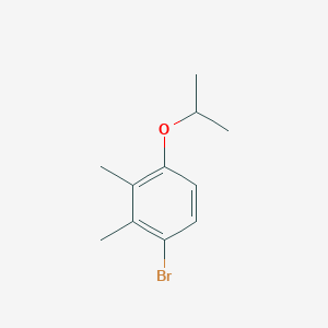molecular formula C11H15BrO B3240169 4-溴-2,3-二甲基-1-异丙氧基苯 CAS No. 1428234-69-8