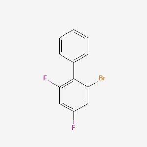 molecular formula C12H7BrF2 B3240178 2-Bromo-4,6-difluoro-1,1'-biphenyl CAS No. 1428234-76-7