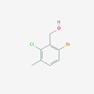 molecular formula C8H8BrClO B3240192 6-Bromo-2-chloro-3-methylbenzyl alcohol CAS No. 1428234-79-0