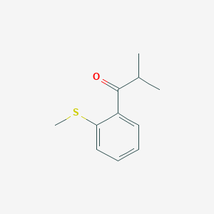 2-Methyl-1-[2-(methylsulfanyl)phenyl]propan-1-one