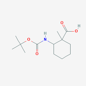 2-{[(Tert-butoxy)carbonyl]amino}-1-methylcyclohexane-1-carboxylic acid