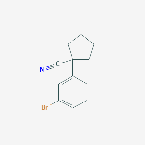 1-(3-Bromophenyl)cyclopentanecarbonitrile