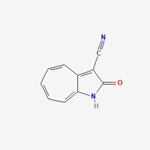 3-cyanocyclohepta[B]pyrrol-2(1H)-one