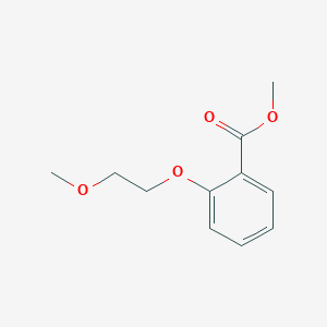 molecular formula C11H14O4 B3240511 Methyl 2-(2-methoxyethoxy)benzoate CAS No. 143767-40-2