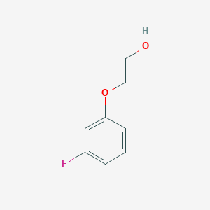molecular formula C8H9FO2 B3240552 2-(3-氟苯氧基)乙醇 CAS No. 143915-17-7