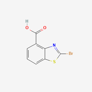 molecular formula C8H4BrNO2S B3240572 2-Bromo-benzothiazole-4-carboxylic acid CAS No. 1440526-47-5