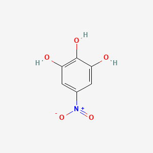 molecular formula C6H5NO5 B3240591 5-Nitropyrogallol CAS No. 14416-24-1