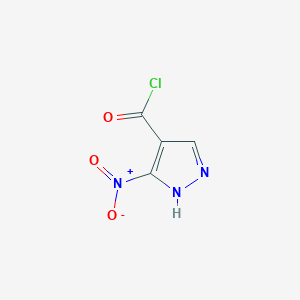 3-nitro-1H-pyrazole-4-carbonyl chloride