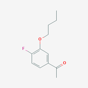 1-(3-Butoxy-4-fluorophenyl)ethanone
