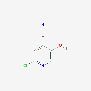 2-Chloro-5-hydroxyisonicotinonitrile
