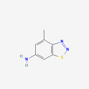 4-Methylbenzo[d][1,2,3]thiadiazol-6-amine