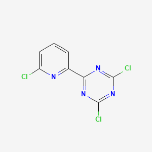 2,4-Dichloro-6-(6-chloropyridin-2-yl)-1,3,5-triazine