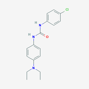 molecular formula C17H20ClN3O B324082 1-(4-Chlorophenyl)-3-[4-(diethylamino)phenyl]urea 