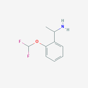 1-[2-(Difluoromethoxy)phenyl]ethanamine