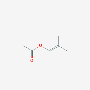 molecular formula C6H10O2 B3240863 1,1-Dimethyl-2-acetoxyethylene CAS No. 14478-14-9