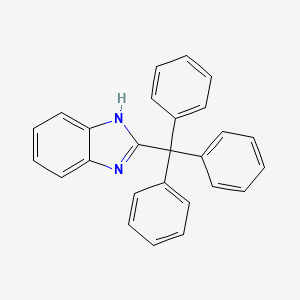 molecular formula C26H20N2 B3240864 2-Trityl-1H-benzo[d]imidazole CAS No. 14483-88-6
