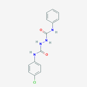molecular formula C14H13ClN4O2 B324090 N-(4-chlorophenyl)-N'-phenylhydrazine-1,2-dicarboxamide 