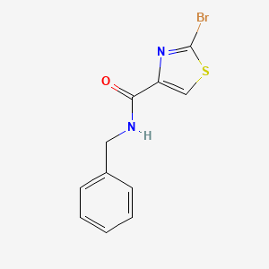 B3240948 N-benzyl-2-bromothiazole-4-carboxamide CAS No. 1449218-23-8