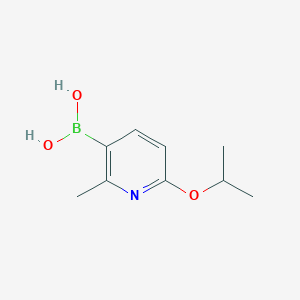 molecular formula C9H14BNO3 B3241040 6-异丙氧基-2-甲基吡啶-3-硼酸 CAS No. 1451391-02-8