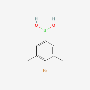 molecular formula C8H10BBrO2 B3241081 4-Bromo-3,5-dimethylphenylboronic acid CAS No. 1451391-45-9