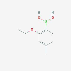molecular formula C9H13BO3 B3241108 2-Ethoxy-4-methylphenylboronic acid CAS No. 1451391-71-1