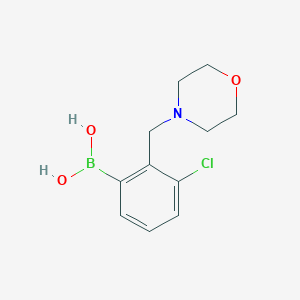 3-Chloro-2-(morpholinomethyl)phenylboronic acid