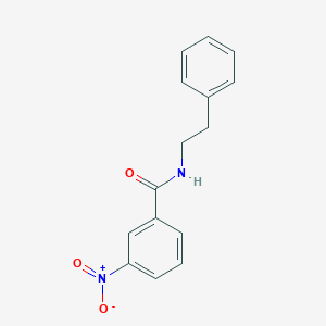 molecular formula C15H14N2O3 B324129 3-nitro-N-(2-phenylethyl)benzamide 