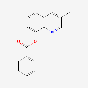 3-Methylquinolin-8-yl benzoate