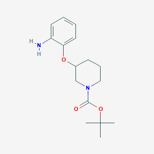 Tert-butyl 3-(2-aminophenoxy)piperidine-1-carboxylate
