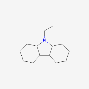 molecular formula C14H25N B3241499 9-Ethyldodecahydro-1H-carbazole CAS No. 146900-30-3