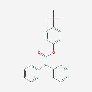 molecular formula C24H24O2 B324152 4-Tert-butylphenyl diphenylacetate 