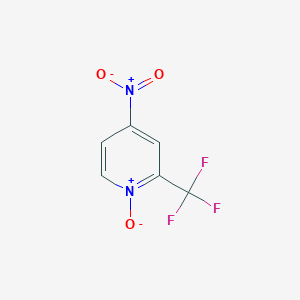 4-Nitro-2-(trifluoromethyl)pyridine 1-oxide