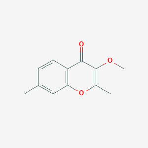 3-Methoxy-2,7-dimethyl-4H-chromen-4-one