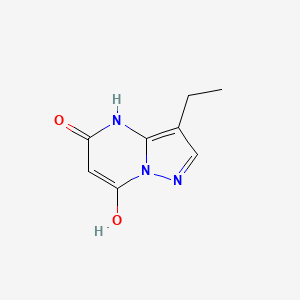 molecular formula C8H9N3O2 B3241670 3-Ethyl-7-hydroxypyrazolo[1,5-a]pyrimidin-5(4H)-one CAS No. 1479504-65-8